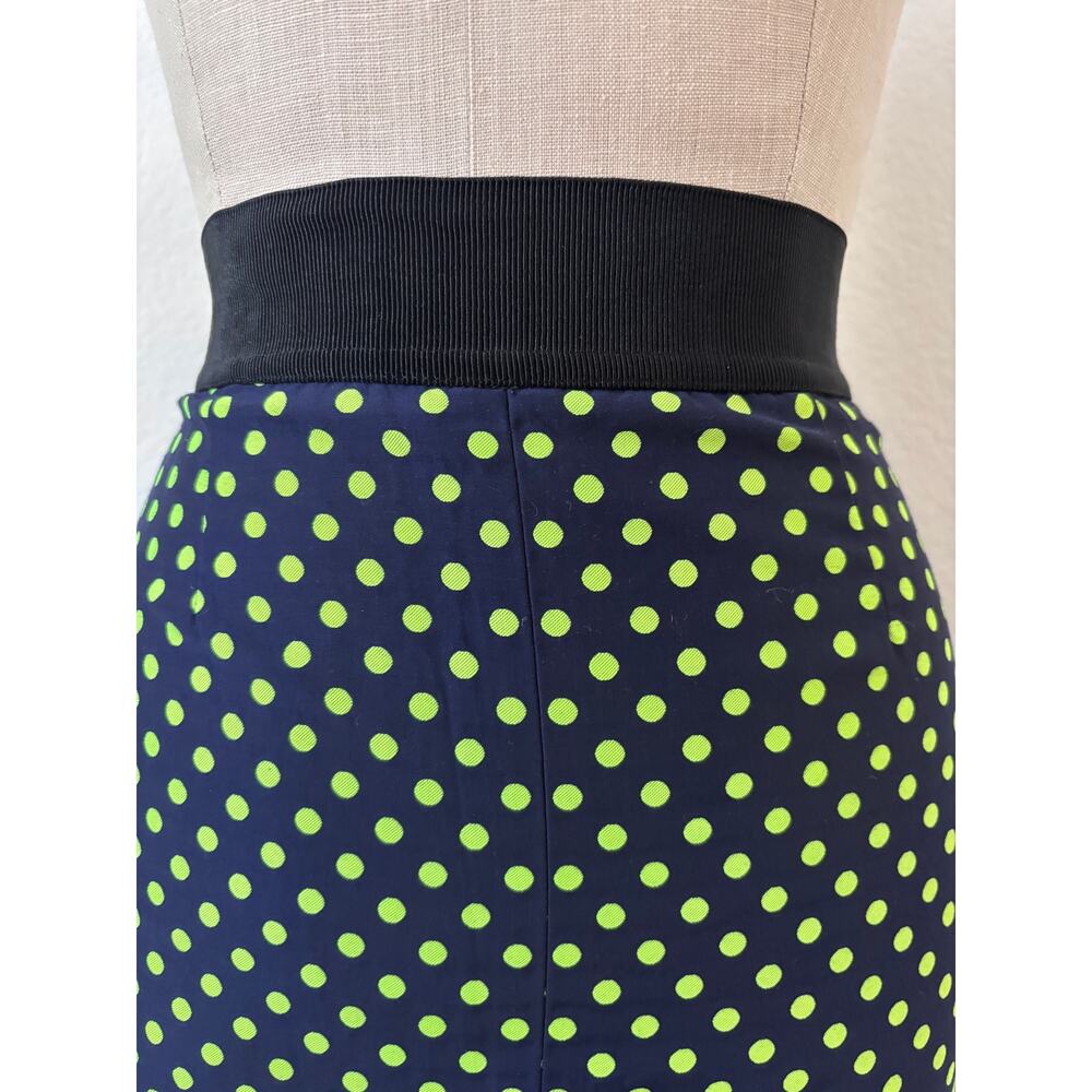 Milly - NWOT Polka Dot Pencil Skirt Size XS/0 - Picture 2 of 5